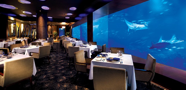 Romantic places to dine Ocean Restaurant