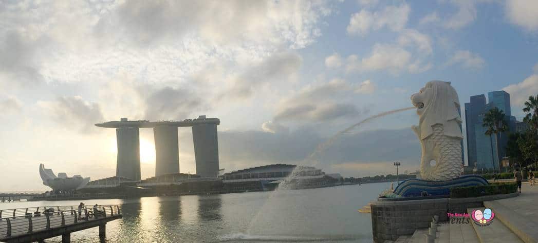 daddy merlion at merlion park