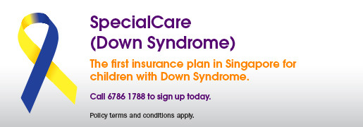 NTUC income insurance for children and youth with down syndrome