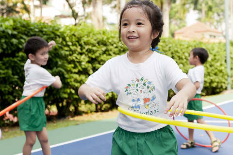 Outdoor Play - Kinderland Kinder Fit Program