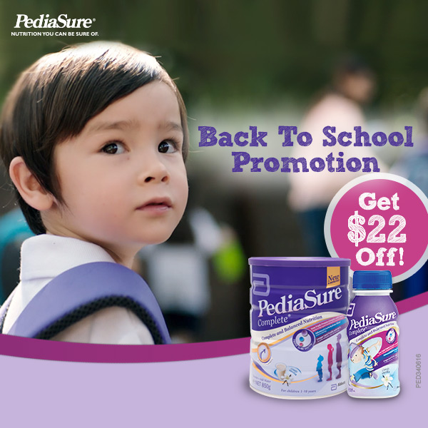 PediaSure Back To School Promotion