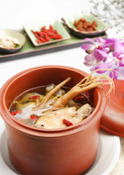 ginseng-chicken by chili padi peranakan food and catering