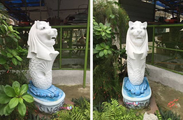 admiralty merlion statue singapore