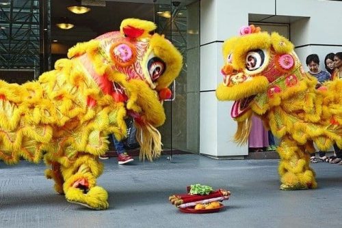 Lion Dance Chinese New Year