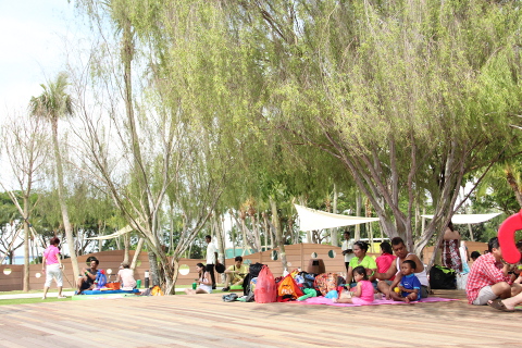 Family picnics - Sentosa POLW