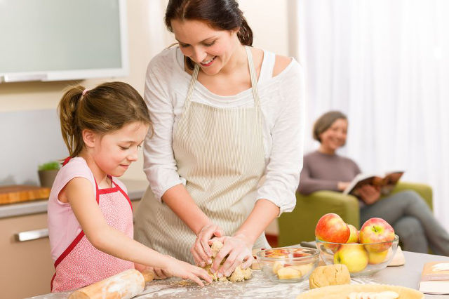 cooking with your children