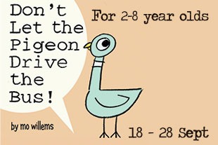 dont let the pigeon drive the bus poster