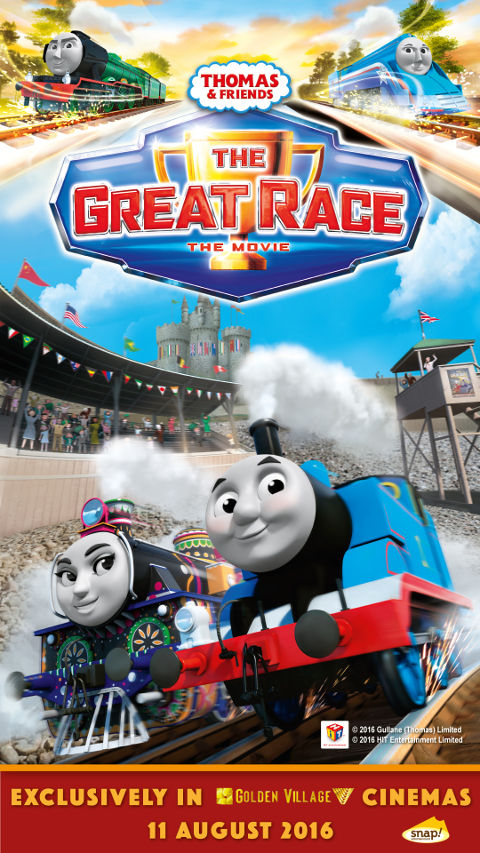 Thomas and Friends The Great Race Poster