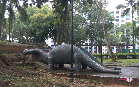dinosaur playground fu shan park
