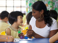 Teacher Sangeetha, Blossom Creative Centre