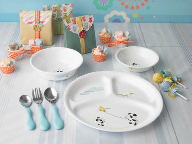 corelle plaful panda set