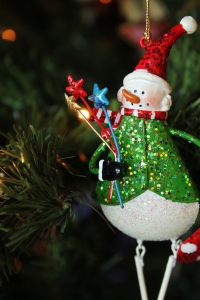 snowman ornament