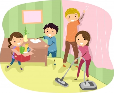 responsibility for kids clipart