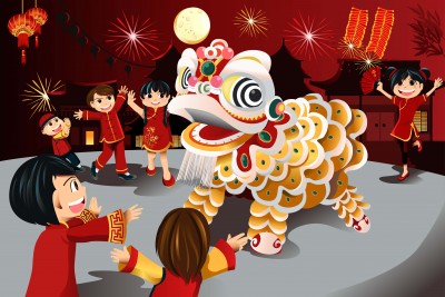 celebrating Chinese New Year