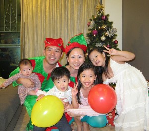 Jeannie Koh & family