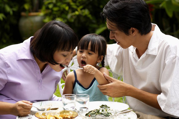 having meals as a family