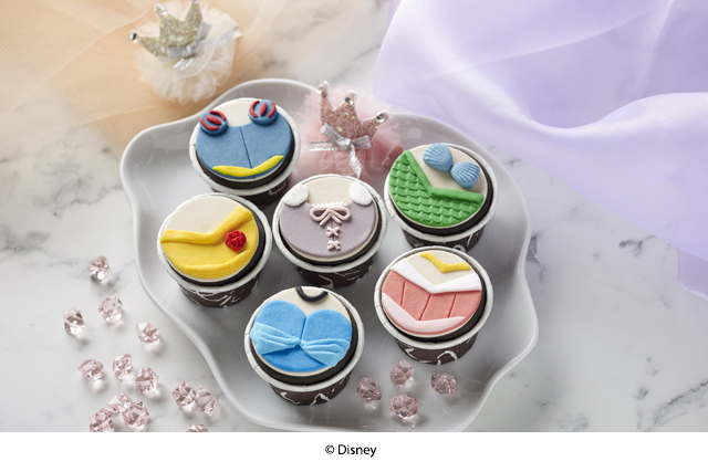 swissbake baby full month cupcake disney princesses