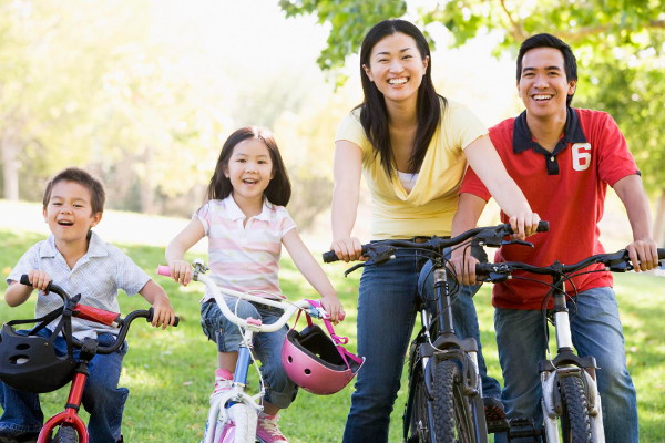 exercising as a family