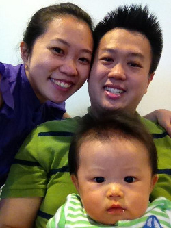 Gabriel Chen and his family