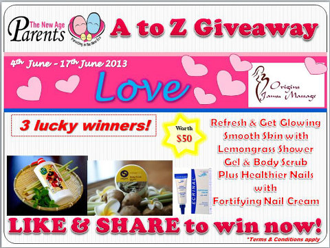 TNAP A-Z Contest Love Origins Jamu Massage