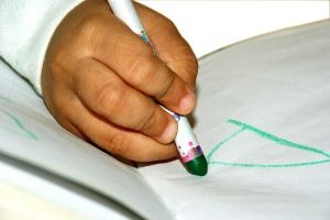 children handwriting