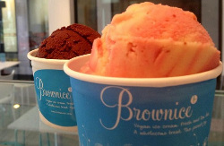 Brownice ice cream