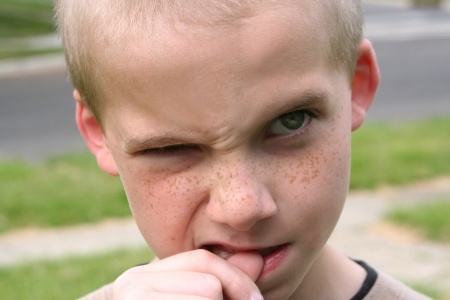 nail biting in children