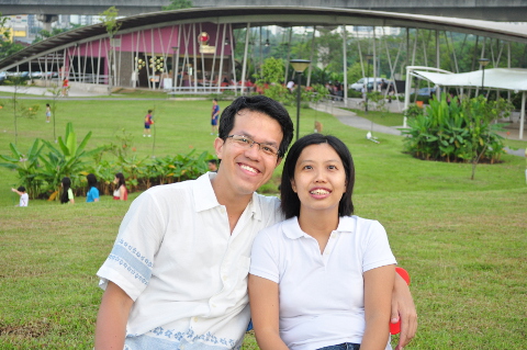 Andy and his wife Sengkang babies