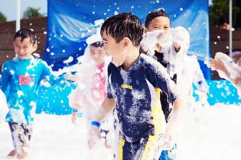 Bubble Foam party at Port of Lost Wonder