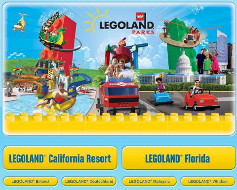 Legoland Parks around the world