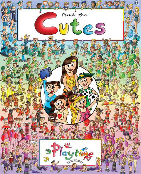 Find the cutes activity book for kids