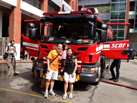 Fire Station Open House in Singapore