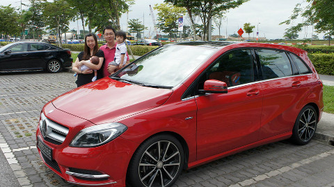 Mercedes-Benz B-Class Weekend Experience Winner Jasman Ng