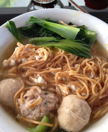 Mixed Pork Ball Noodle