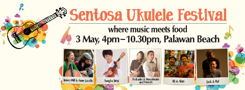 sentosa ukulele festival performers