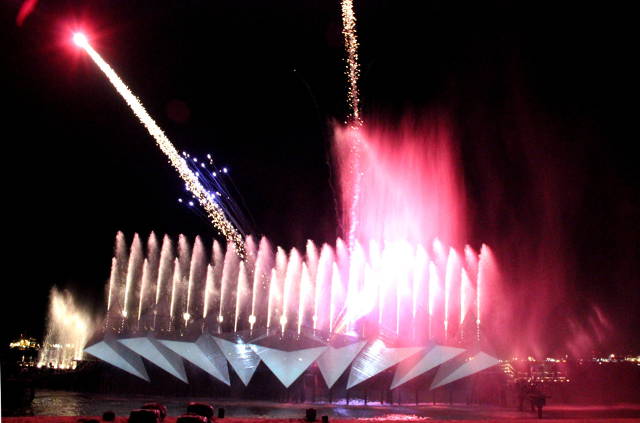 Sentosa Wings of Time fireworks