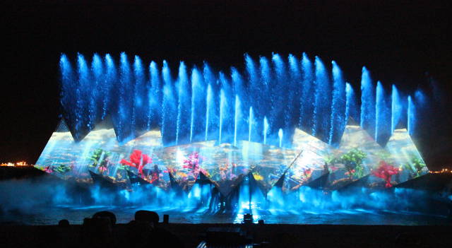 Sentosa Wings of Time water musical