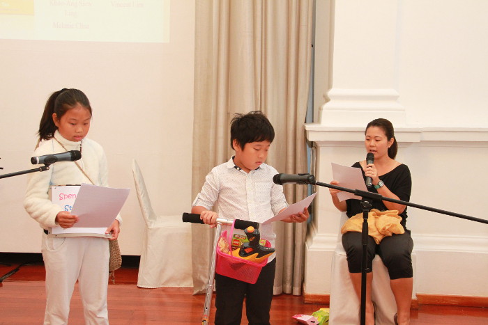 Storytelling at Ernest Tan Book launch