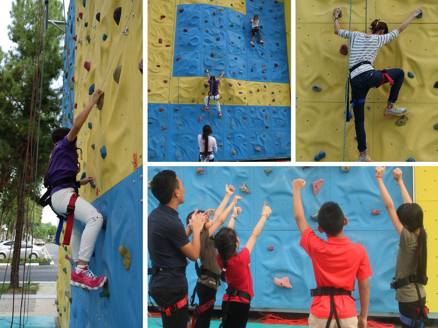 The Cliff @ Snow City Rock Climbing Activities