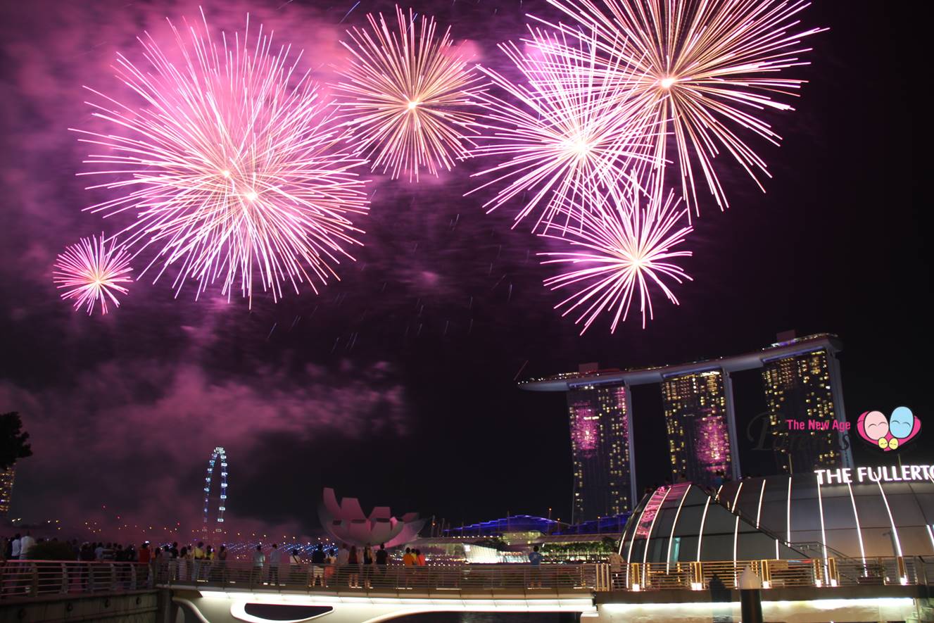 NDP 2017 Fireworks One Fullerton