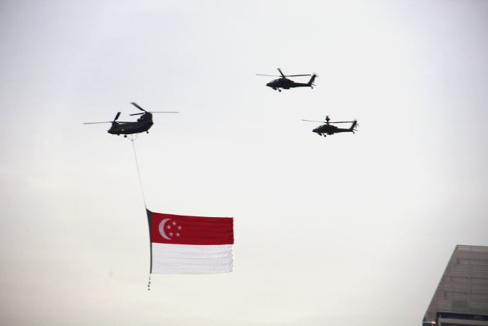 National Day Parade - Singapore Flag