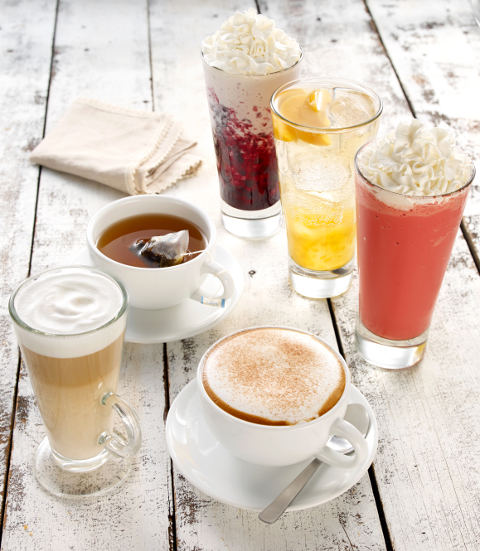 Swissbake cafe drinks menu