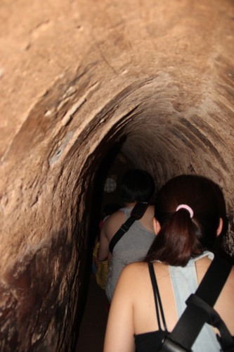 Cu Chi Tunnel in Vietnam