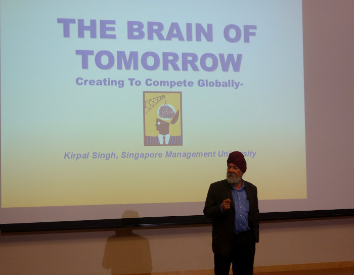 MindChamps and SMU - The Brain of Tomorrow Seminar Kirpal Singh