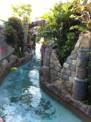 adventure river in adventure cove