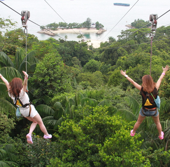 Megazip at Sentosa