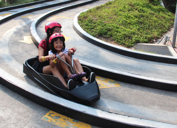 Sentosa Skyline Luge ride