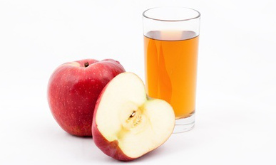 warm apple juice for constipation