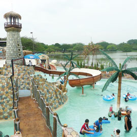 Wet World Water Park in Malaysia