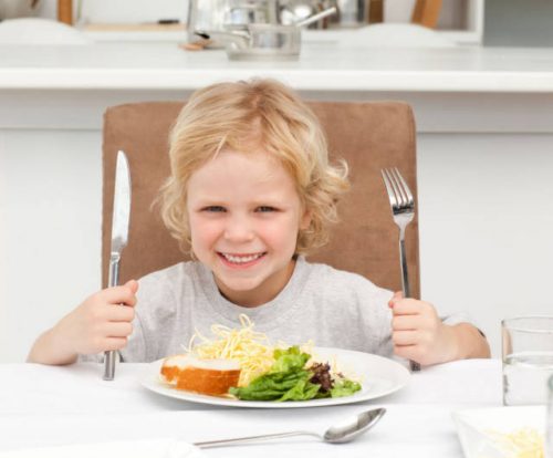 regular eating habits for children